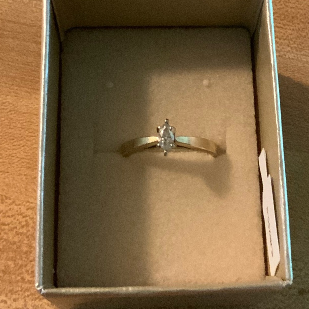 This is a half carat solitaire